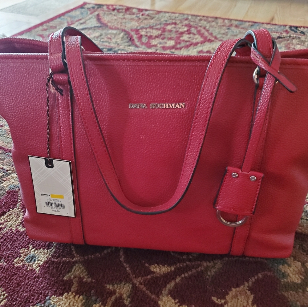 Red Dana Buchman purse